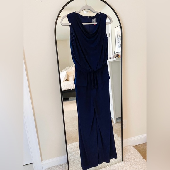 Vince Camuto XS navy jumpsuit - Picture 2 of 5